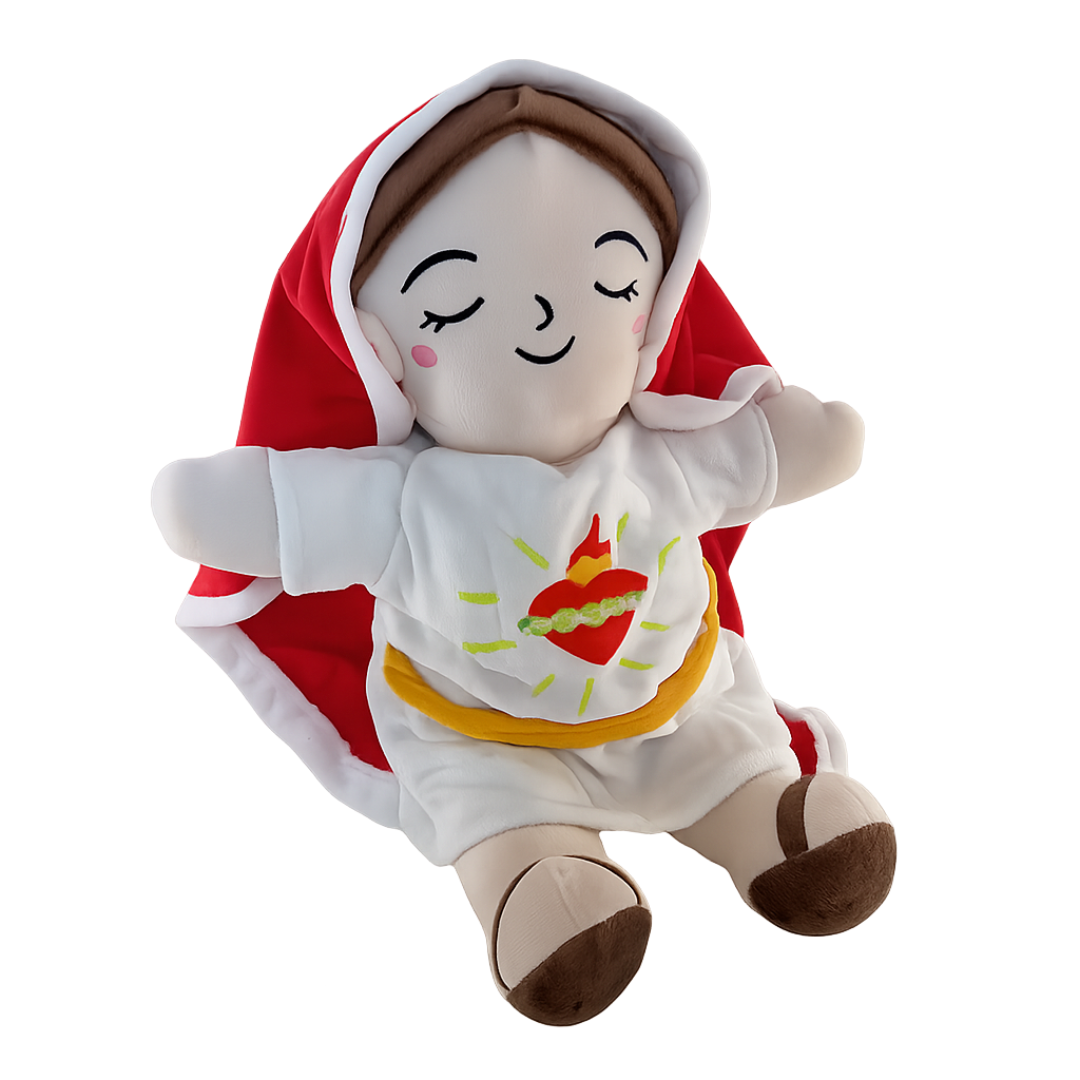 GloryHug™ Peluche de la Virgen María con respiración y efecto calmante