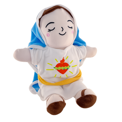 GloryHug™ Peluche de la Virgen María con respiración y efecto calmante