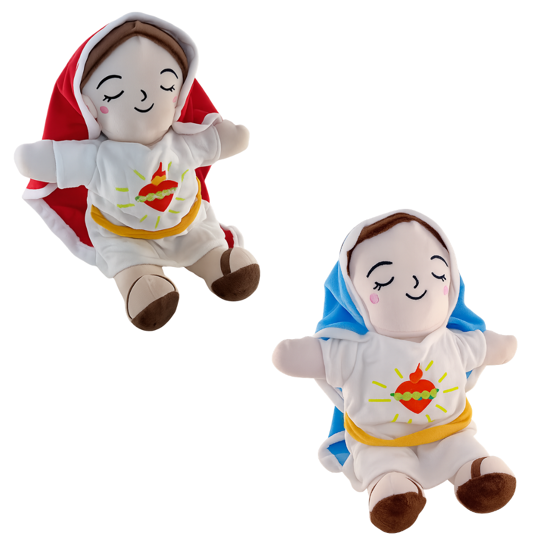 GloryHug™ Peluche de la Virgen María con respiración y efecto calmante